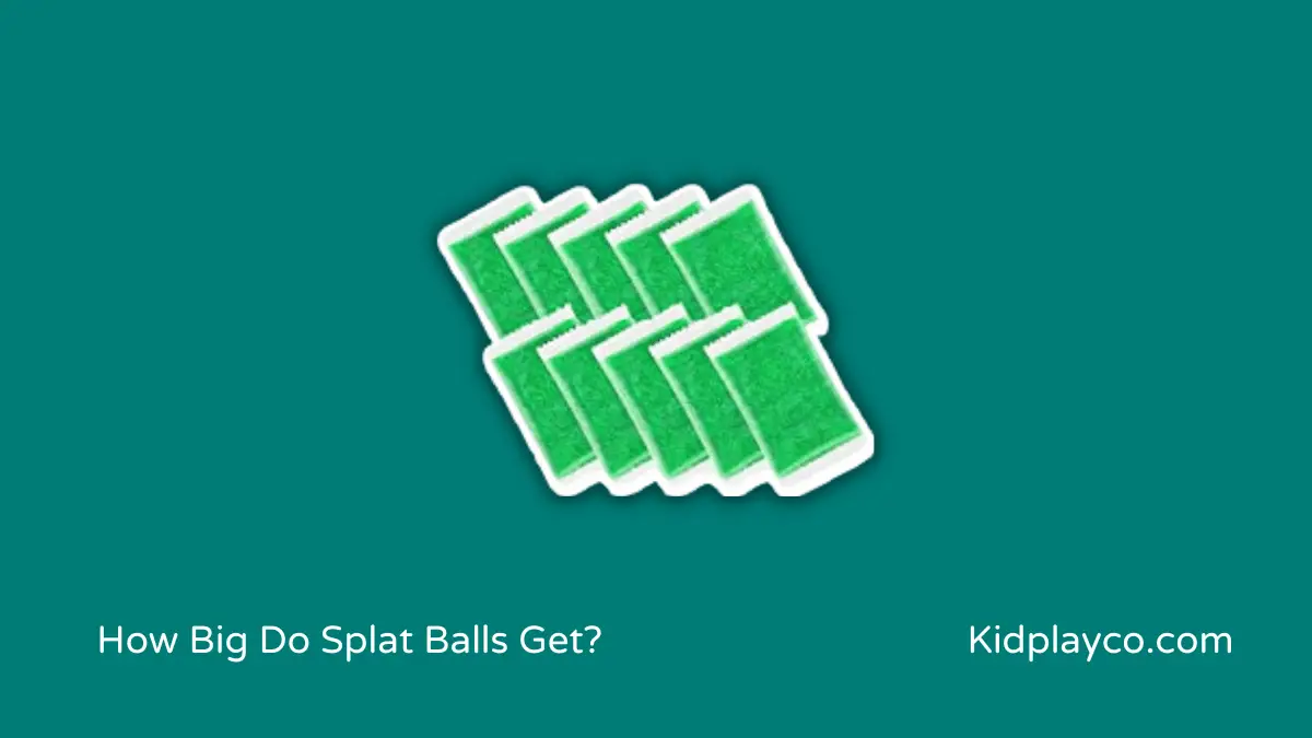 How Big Do Splat Balls Get? (Size for Maximum Performance)