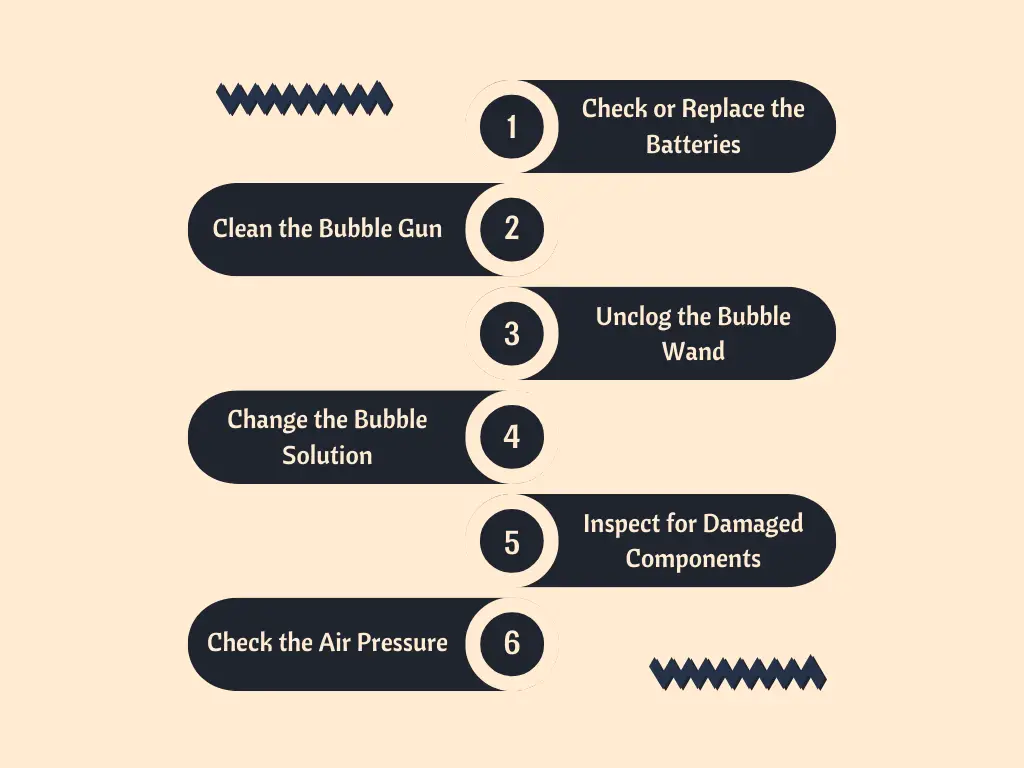 Bubble Gun Not Working: 6 Solutions